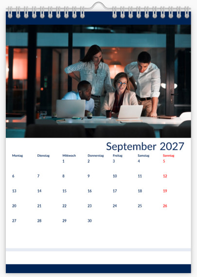 Wandkalender - Schablone ID 21