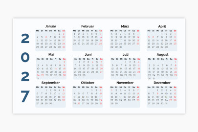 Taschenkalender - Schablone ID 636
