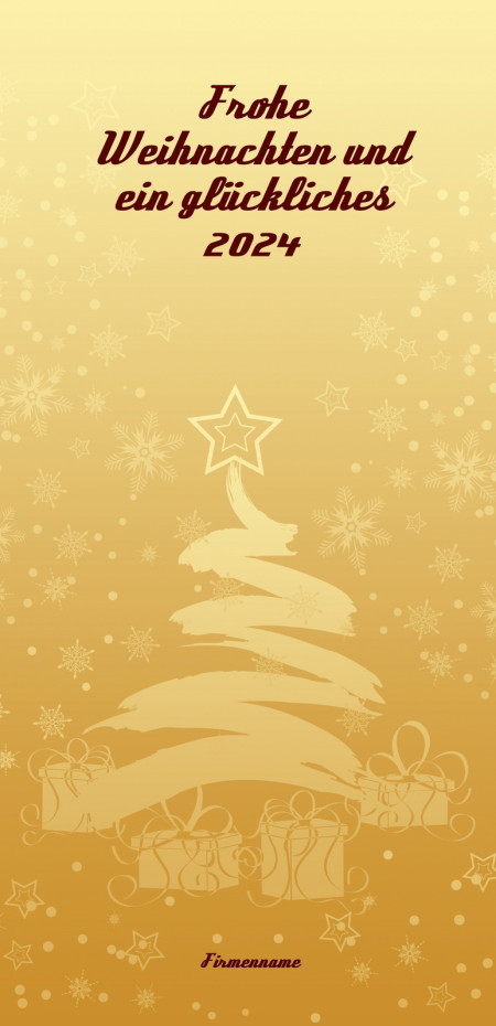 Weihnachtskarten - Schablone ID 11575