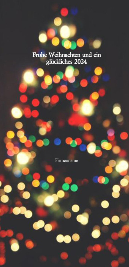 Weihnachtskarten - Schablone ID 11589