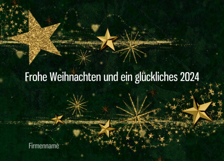 Weihnachtskarten - Schablone ID 11601