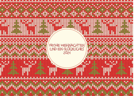 Weihnachtskarten - Schablone ID 11624