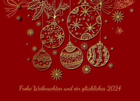 Weihnachtskarten - Schablone ID 11642