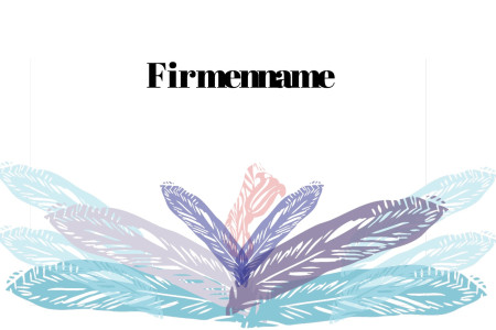 Visitenkarten - Schablone ID 11819