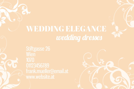 Visitenkarten - Schablone ID 11890