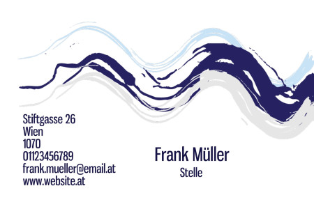 Visitenkarten - Schablone ID 11892