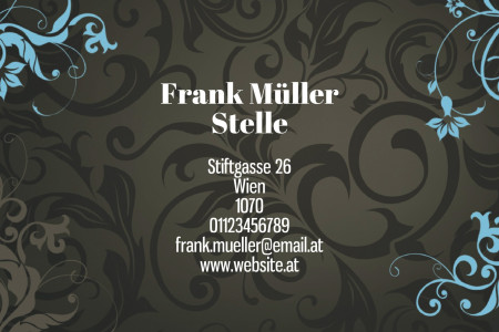 Visitenkarten - Schablone ID 11908