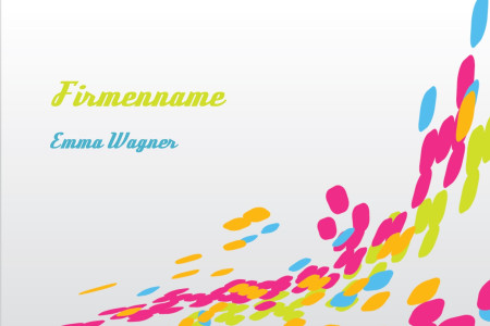 Visitenkarten - Schablone ID 11934