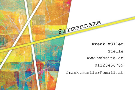 Visitenkarten - Schablone ID 11961