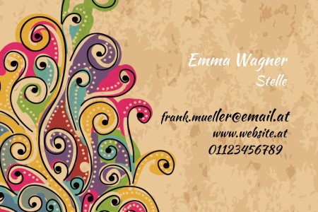 Visitenkarten - Schablone ID 11964