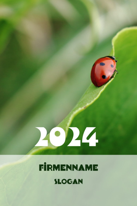 Taschenkalender - Schablone ID 12697