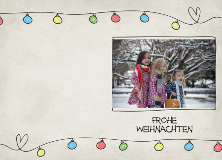 Weihnachtskarten - Schablone ID 12912