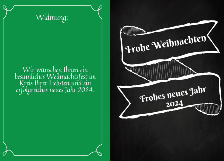 Weihnachtskarten - Schablone ID 12921