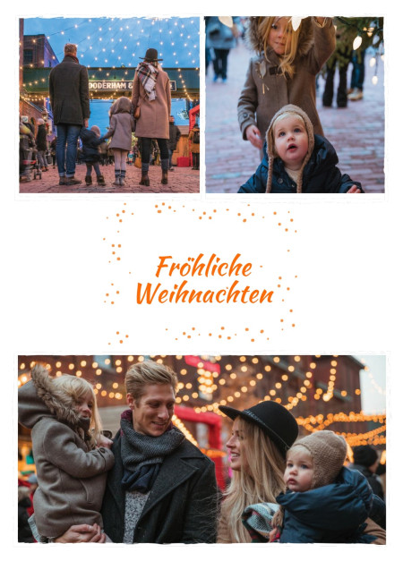 Weihnachtskarten - Schablone ID 12924