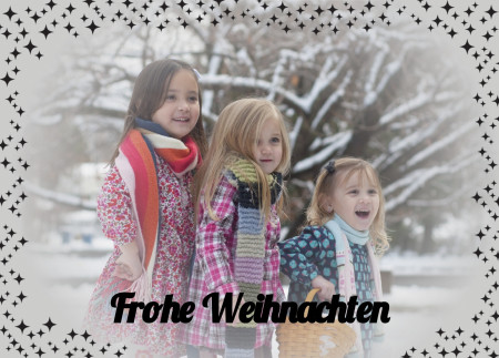 Weihnachtskarten - Schablone ID 12951