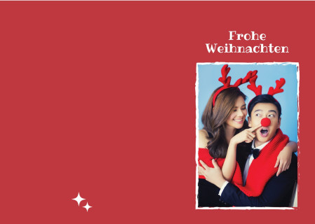 Weihnachtskarten - Schablone ID 12966