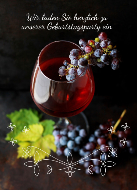 Partyeinladungen - Schablone ID 13001