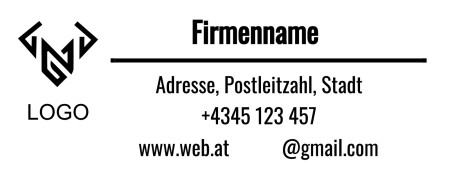 Selbstfärbende Stempel - Schablone ID 13068