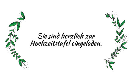 Einladungen zur Hochzeitsfeier - Schablone ID 13129