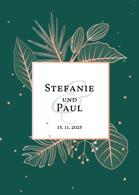 Flaschenetiketten zur Hochzeit - Schablone ID 13186