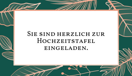Einladungen zur Hochzeitsfeier - Schablone ID 13189