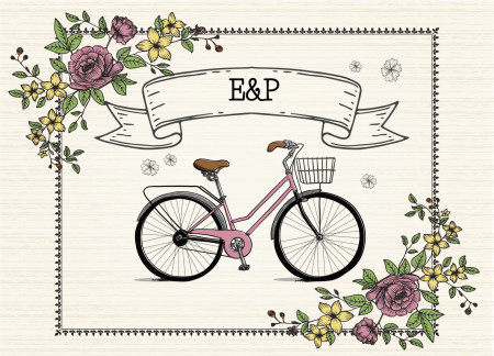 Hochzeitseinladungen - Schablone ID 13373