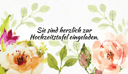 Einladungen zur Hochzeitsfeier - Schablone ID 13502