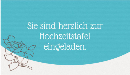 Einladungen zur Hochzeitsfeier - Schablone ID 13579