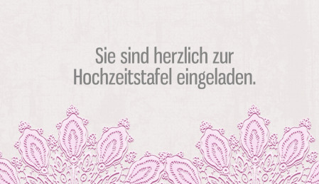 Einladungen zur Hochzeitsfeier - Schablone ID 13609