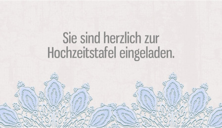 Einladungen zur Hochzeitsfeier - Schablone ID 13624