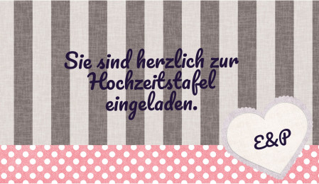 Einladungen zur Hochzeitsfeier - Schablone ID 13714