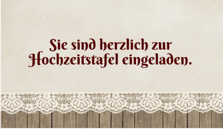 Einladungen zur Hochzeitsfeier - Schablone ID 13729