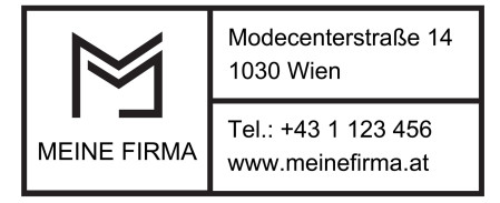 Selbstfärbende Stempel - Schablone ID 16302