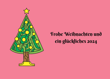 Weihnachtskarten - Schablone ID 16796