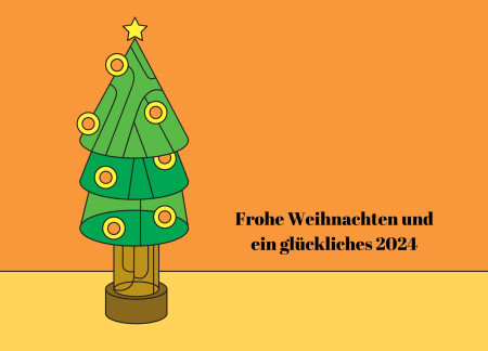 Weihnachtskarten - Schablone ID 16824