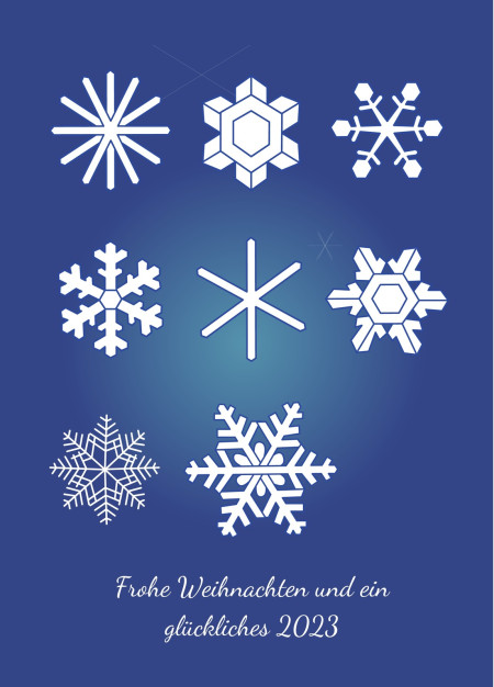 Weihnachtskarten - Schablone ID 16864