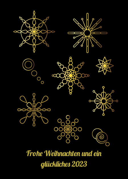 Weihnachtskarten - Schablone ID 16896