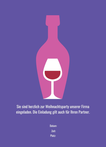 Partyeinladungen - Schablone ID 16940