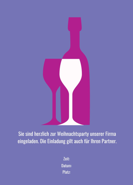 Partyeinladungen - Schablone ID 16944