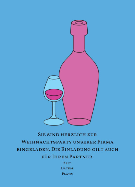 Partyeinladungen - Schablone ID 16948