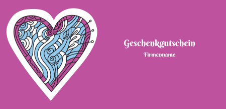 Gutscheine - Schablone ID 16988