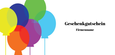 Gutscheine - Schablone ID 16992