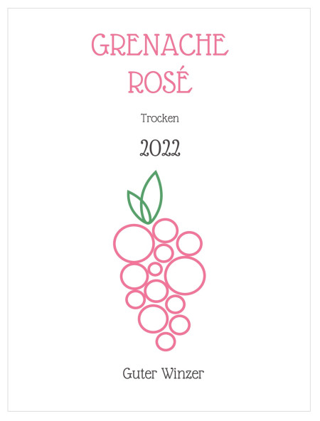 Flaschenetiketten - Schablone ID 16995