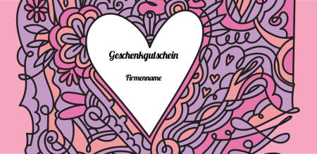 Gutscheine - Schablone ID 17023