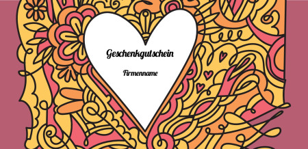 Gutscheine - Schablone ID 17060