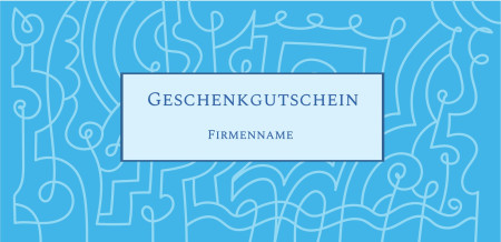 Gutscheine - Schablone ID 17124