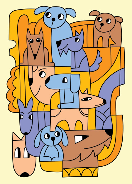 Postkarten - Schablone ID 17401