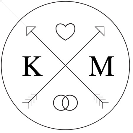 Runder Hochzeitsstempel - Schablone ID 18416