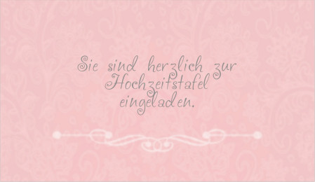 Einladungen zur Hochzeitsfeier - Schablone ID 8551