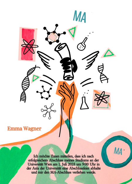 Abschluss Einladungskarten drucken